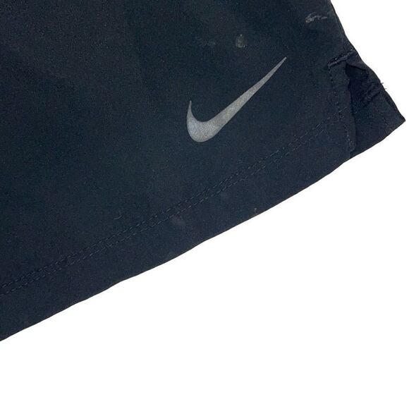 Nike Mens Dri-Fit Distance Swoosh Running Athletic Sweat Shorts Black Size XL - Picture 2 of 5